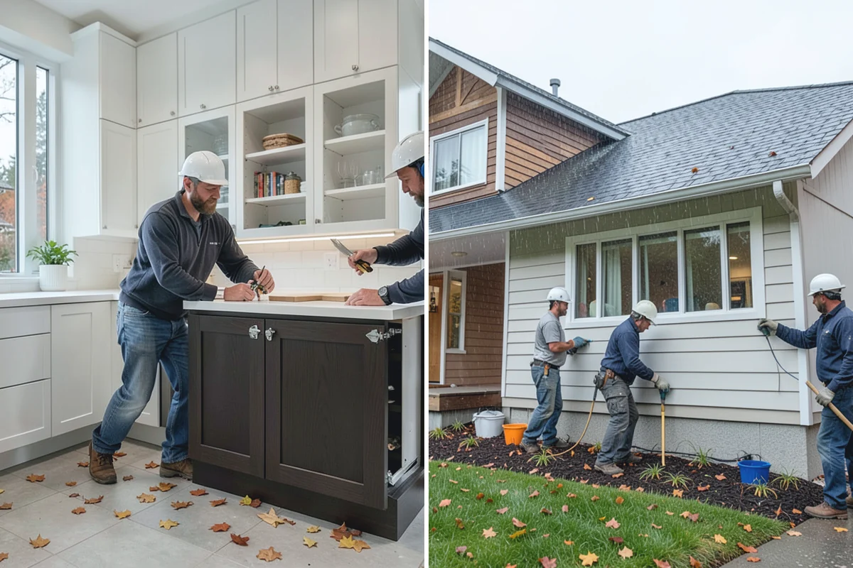 Inset Cabinet Installation in Darrington, Snohomish County, WA - Confirm layout and check openings for square