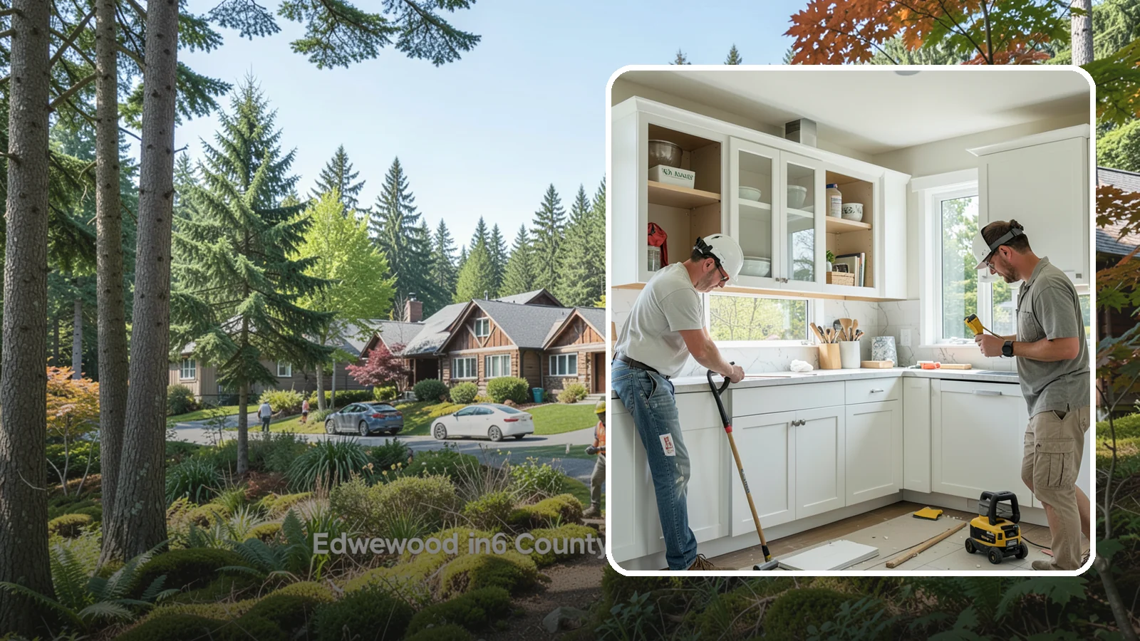 Inset Cabinet Installation in Edgewood, Pierce County, WA - Installing precision inset cabinets whose doors sit flush within the frame for a refined, custom look.
