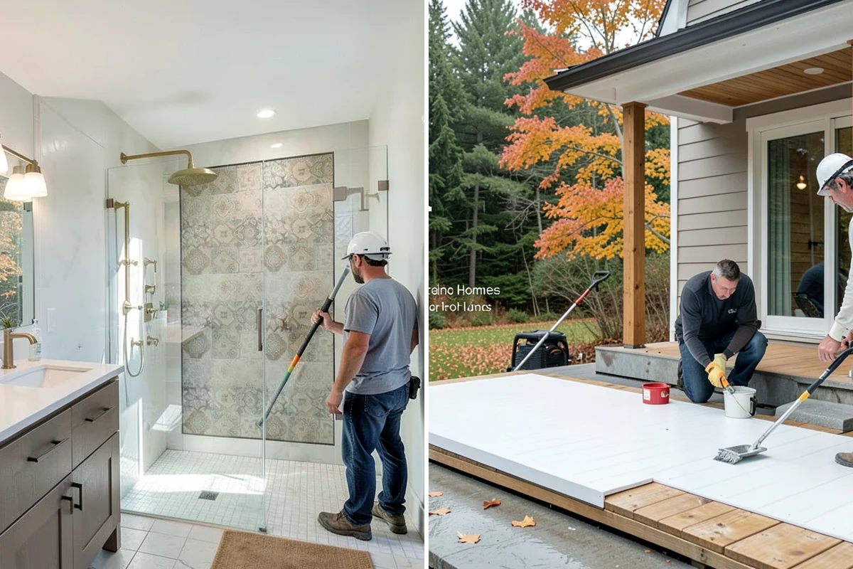 Inset Cabinet Installation in Federal Way, King County, WA - Confirm layout and check openings for square