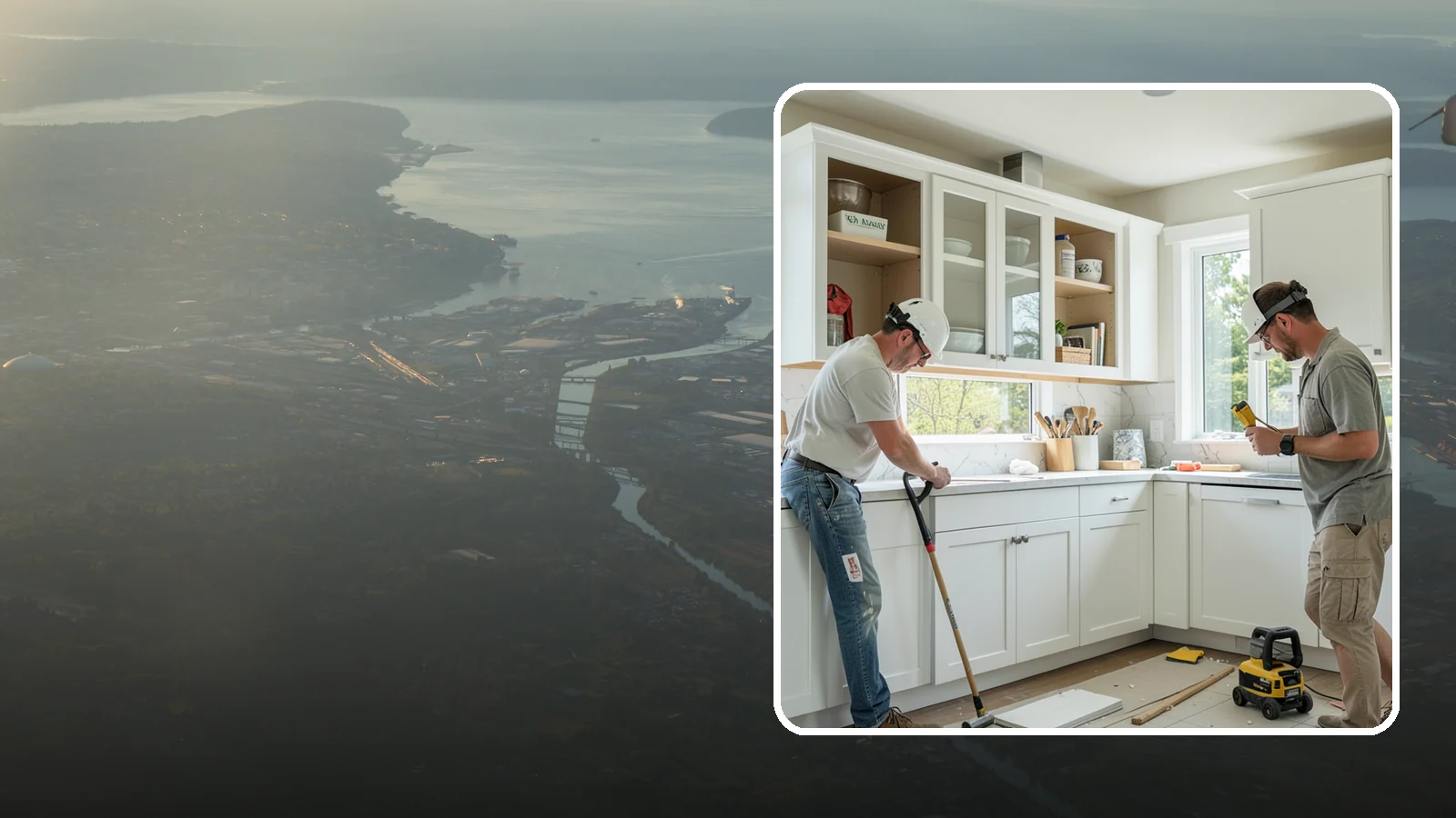Inset Cabinet Installation in Fife, Pierce County, WA - Installing precision inset cabinets whose doors sit flush within the frame for a refined, custom look.