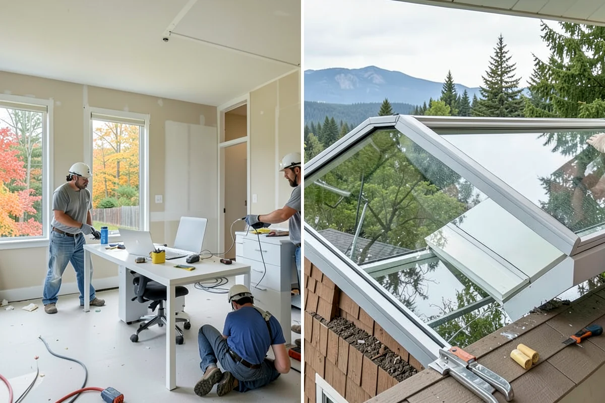 Inset Cabinet Installation in Hunts Point, King County, WA - Confirm layout and check openings for square