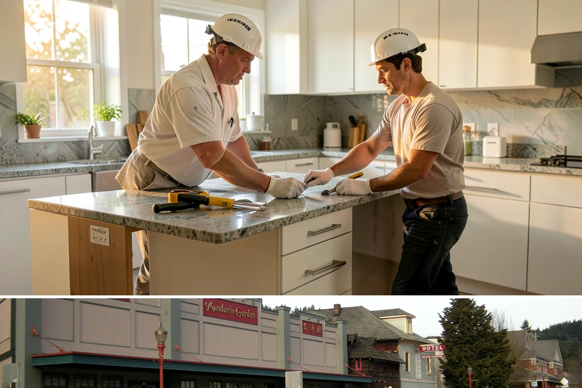 Inset Cabinet Installation in Issaquah, King County, WA - Inset cabinetry is climate-controlled indoor work scheduled any time of year.