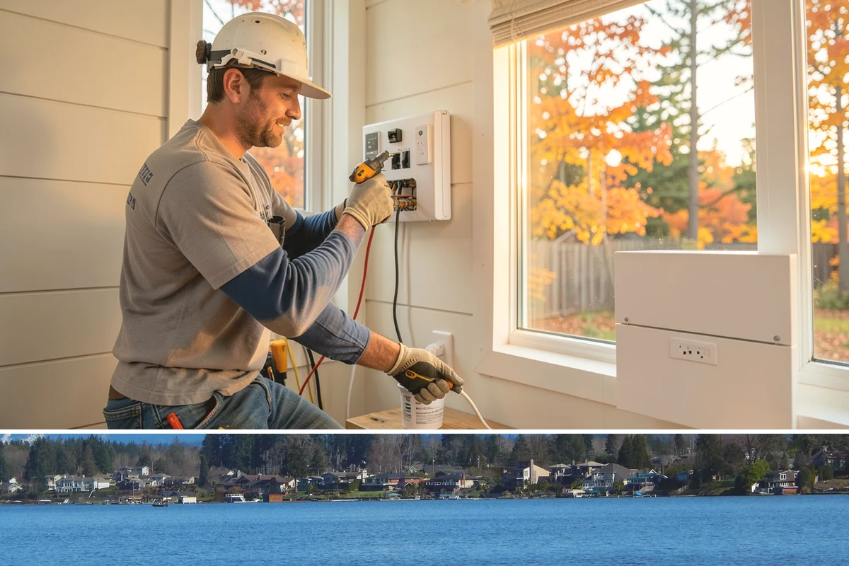 Inset Cabinet Installation in Lake Stevens, Snohomish County, WA - Inset cabinetry is climate-controlled indoor work scheduled any time of year.