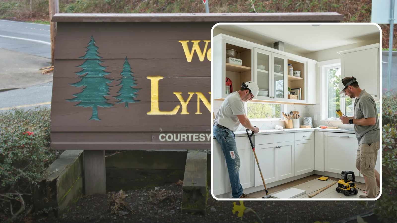 Inset Cabinet Installation in Lynnwood, Snohomish County, WA - Installing precision inset cabinets whose doors sit flush within the frame for a refined, custom look.