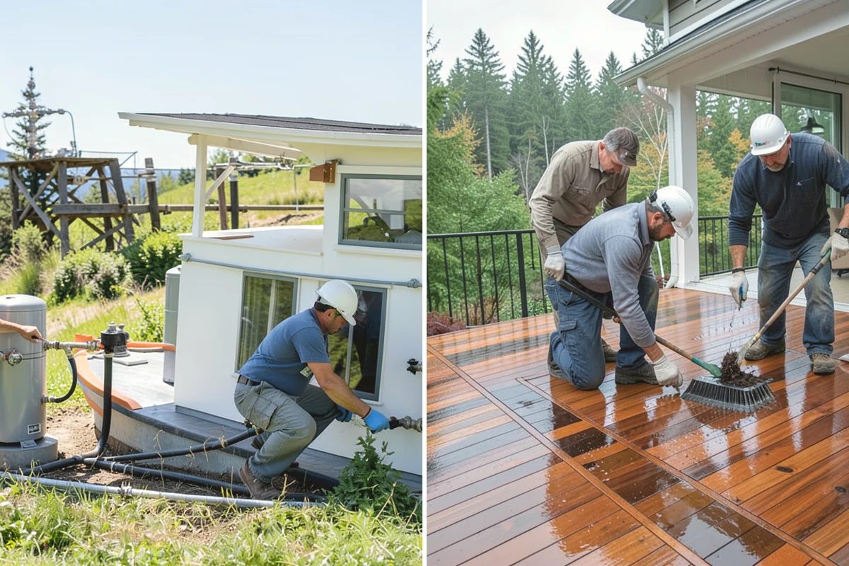 Inset Cabinet Installation in Mercer Island, King County, WA - Confirm layout and check openings for square