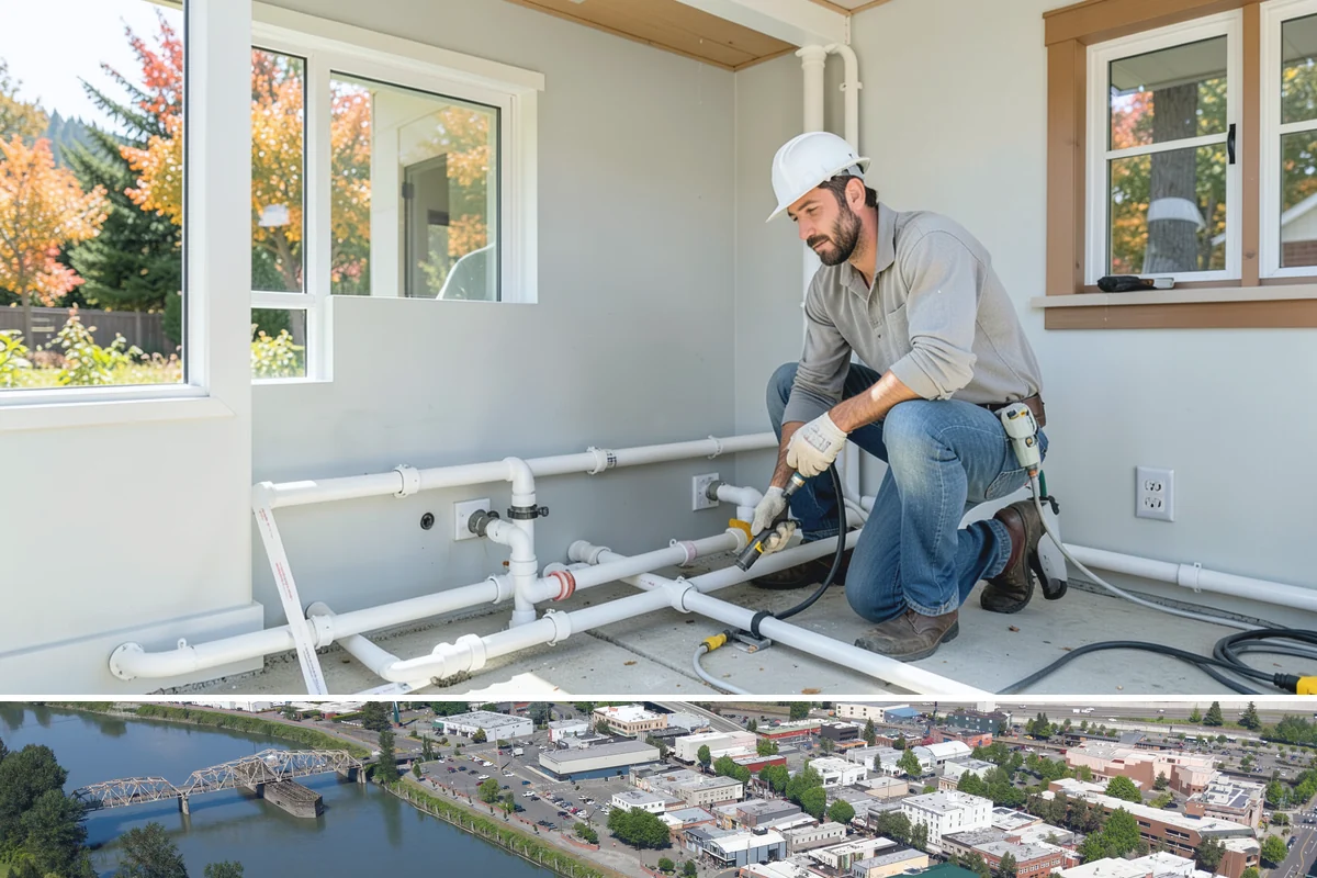 Inset Cabinet Installation in Mount Vernon, Skagit County, WA - Inset cabinetry is climate-controlled indoor work scheduled any time of year.