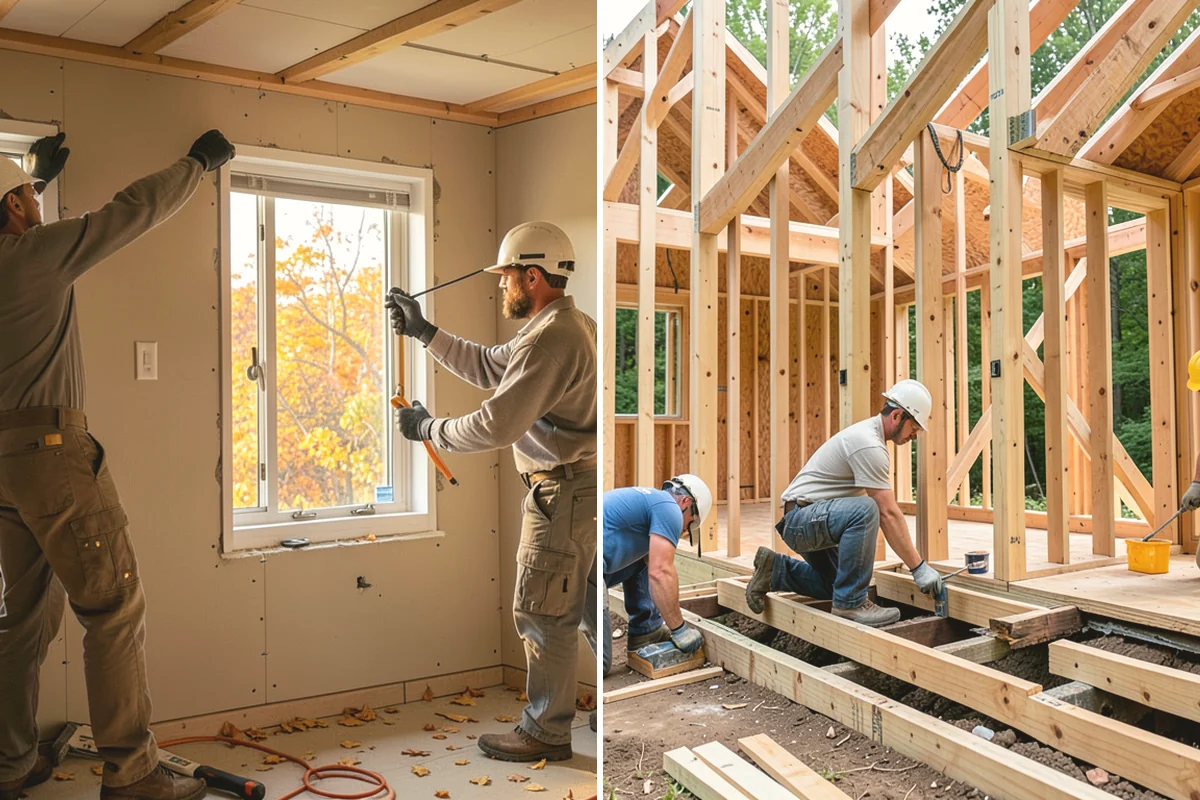 Inset Cabinet Installation in Mountlake Terrace, Snohomish County, WA - Confirm layout and check openings for square