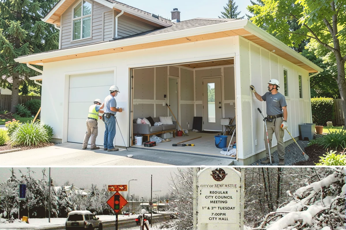 Inset Cabinet Installation in Newcastle, King County, WA - Inset cabinetry is climate-controlled indoor work scheduled any time of year.
