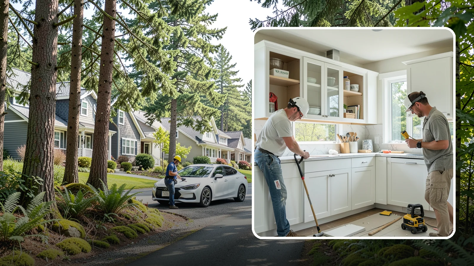 Inset Cabinet Installation in Normandy Park, King County, WA - Installing precision inset cabinets whose doors sit flush within the frame for a refined, custom look.
