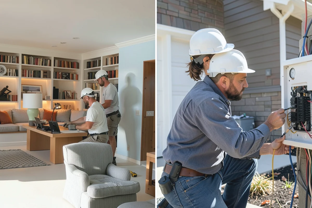 Inset Cabinet Installation in Renton, King County, WA - Confirm layout and check openings for square