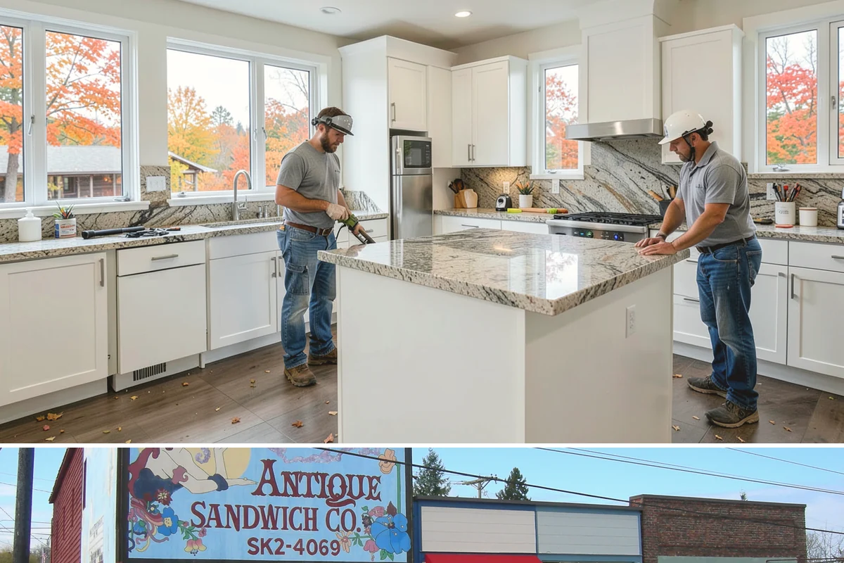 Inset Cabinet Installation in Ruston, Pierce County, WA - Inset cabinetry is climate-controlled indoor work scheduled any time of year.