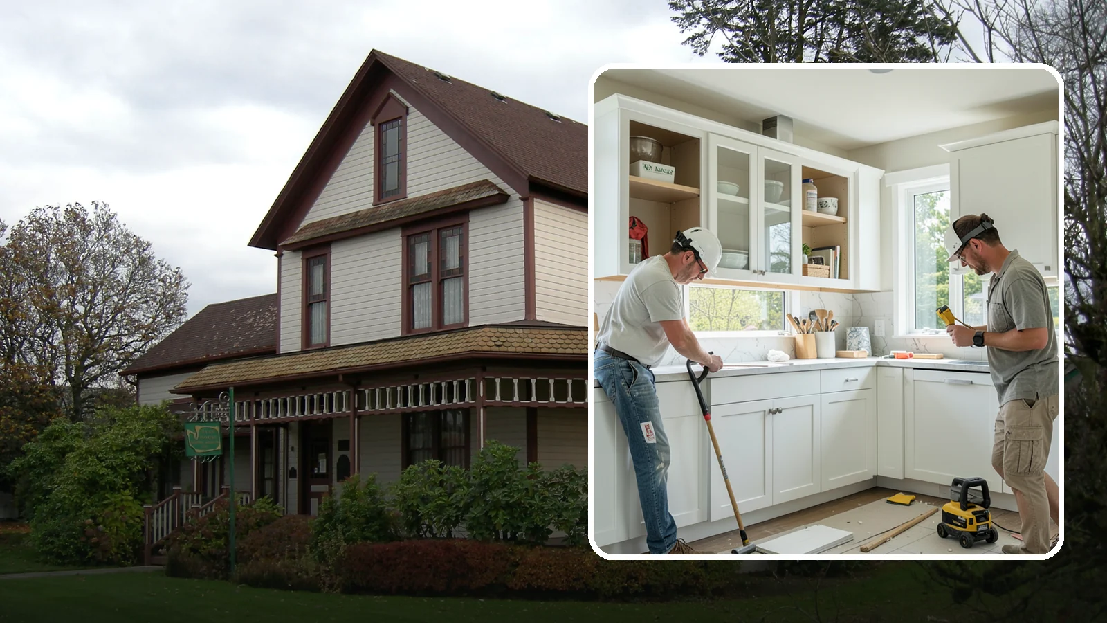 Inset Cabinet Installation in Sumner, Pierce County, WA - Installing precision inset cabinets whose doors sit flush within the frame for a refined, custom look.