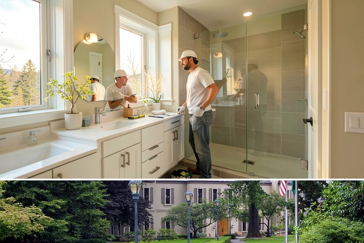 Inset Cabinet Installation in Woodinville, King County, WA - Inset cabinetry is climate-controlled indoor work scheduled any time of year.