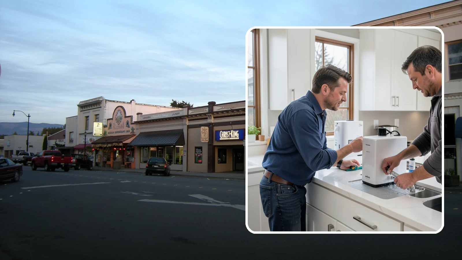 Instant Hot Water Installation in Burlington, Skagit County, WA - Installing an under-sink instant hot water dispenser for near-boiling water on demand at the tap.
