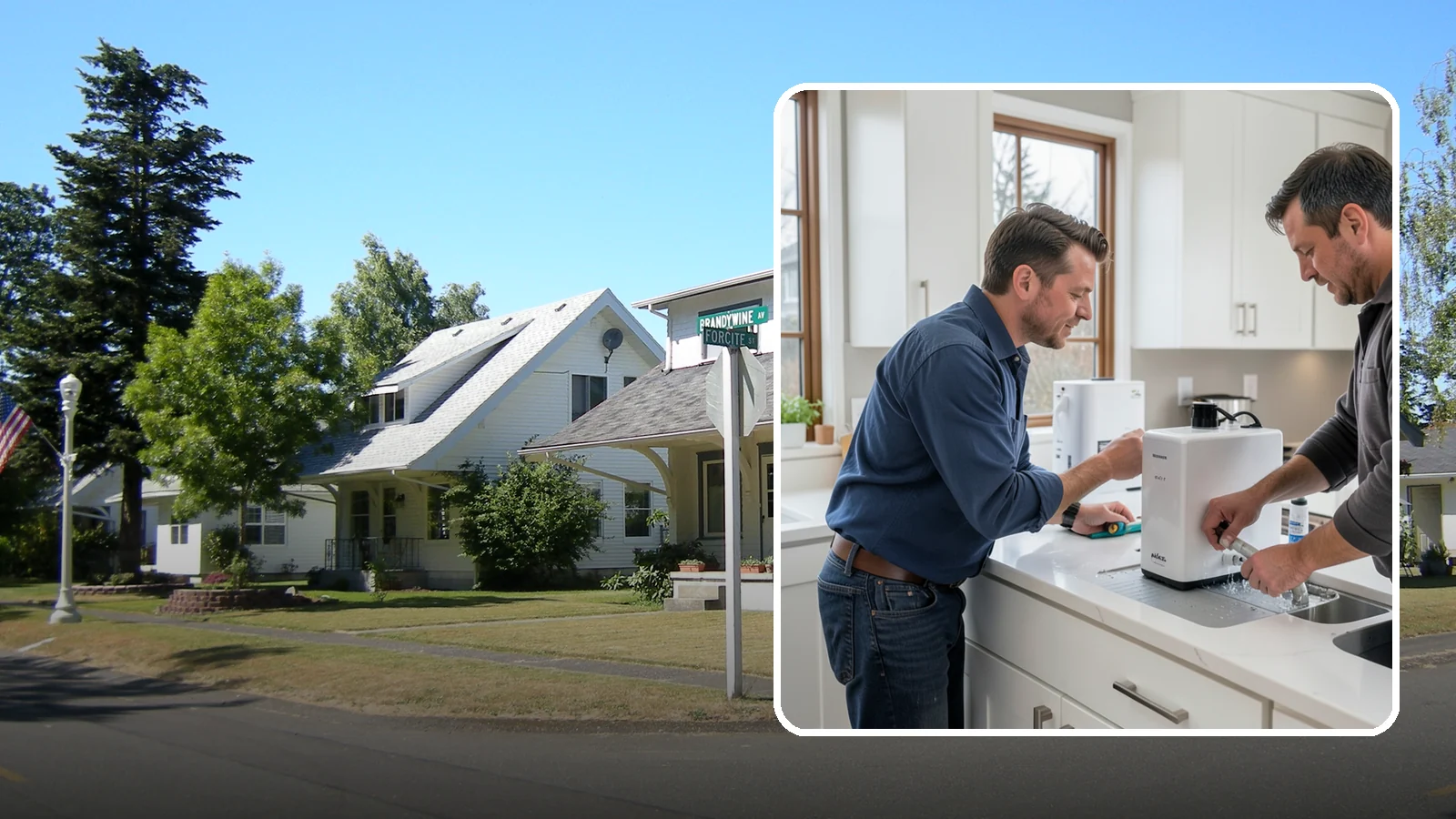 Instant Hot Water Installation in DuPont, Pierce County, WA - Installing an under-sink instant hot water dispenser for near-boiling water on demand at the tap.