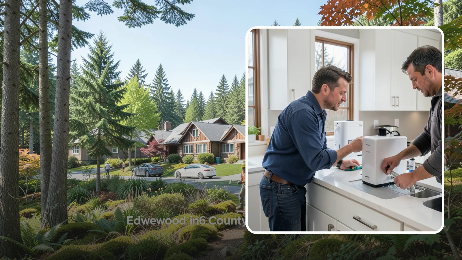 Instant Hot Water Installation in Edgewood, Pierce County, WA - Installing an under-sink instant hot water dispenser for near-boiling water on demand at the tap.