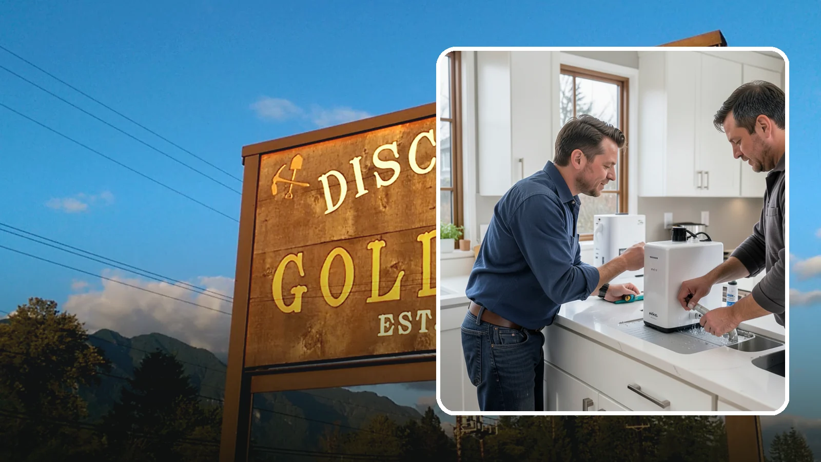 Instant Hot Water Installation in Gold Bar, Snohomish County, WA - Installing an under-sink instant hot water dispenser for near-boiling water on demand at the tap.
