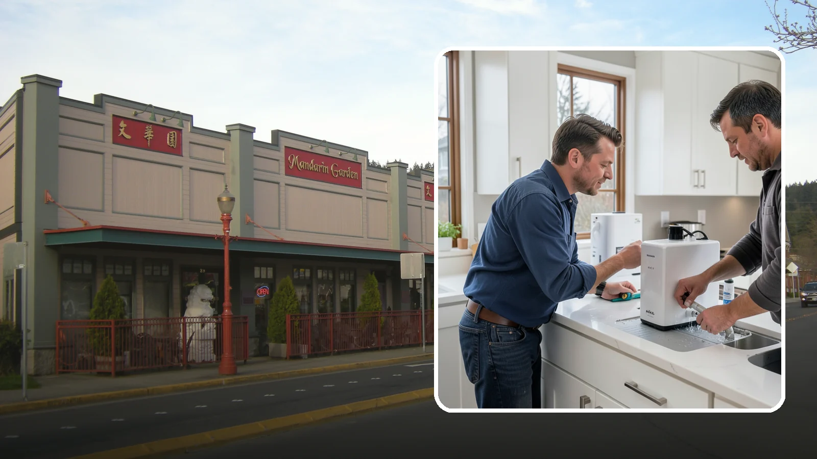 Instant Hot Water Installation in Issaquah, King County, WA - Installing an under-sink instant hot water dispenser for near-boiling water on demand at the tap.