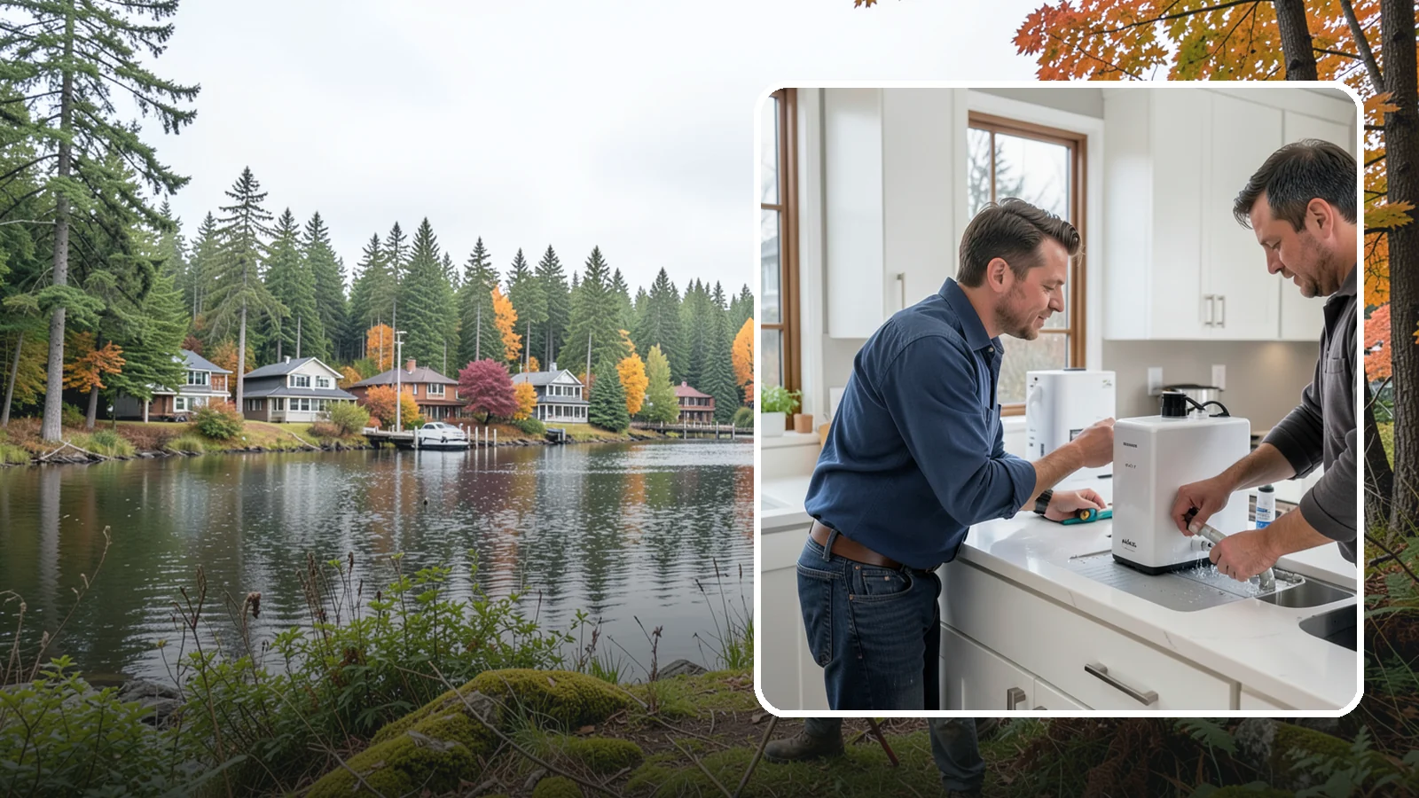 Instant Hot Water Installation in La Conner, Skagit County, WA - Installing an under-sink instant hot water dispenser for near-boiling water on demand at the tap.