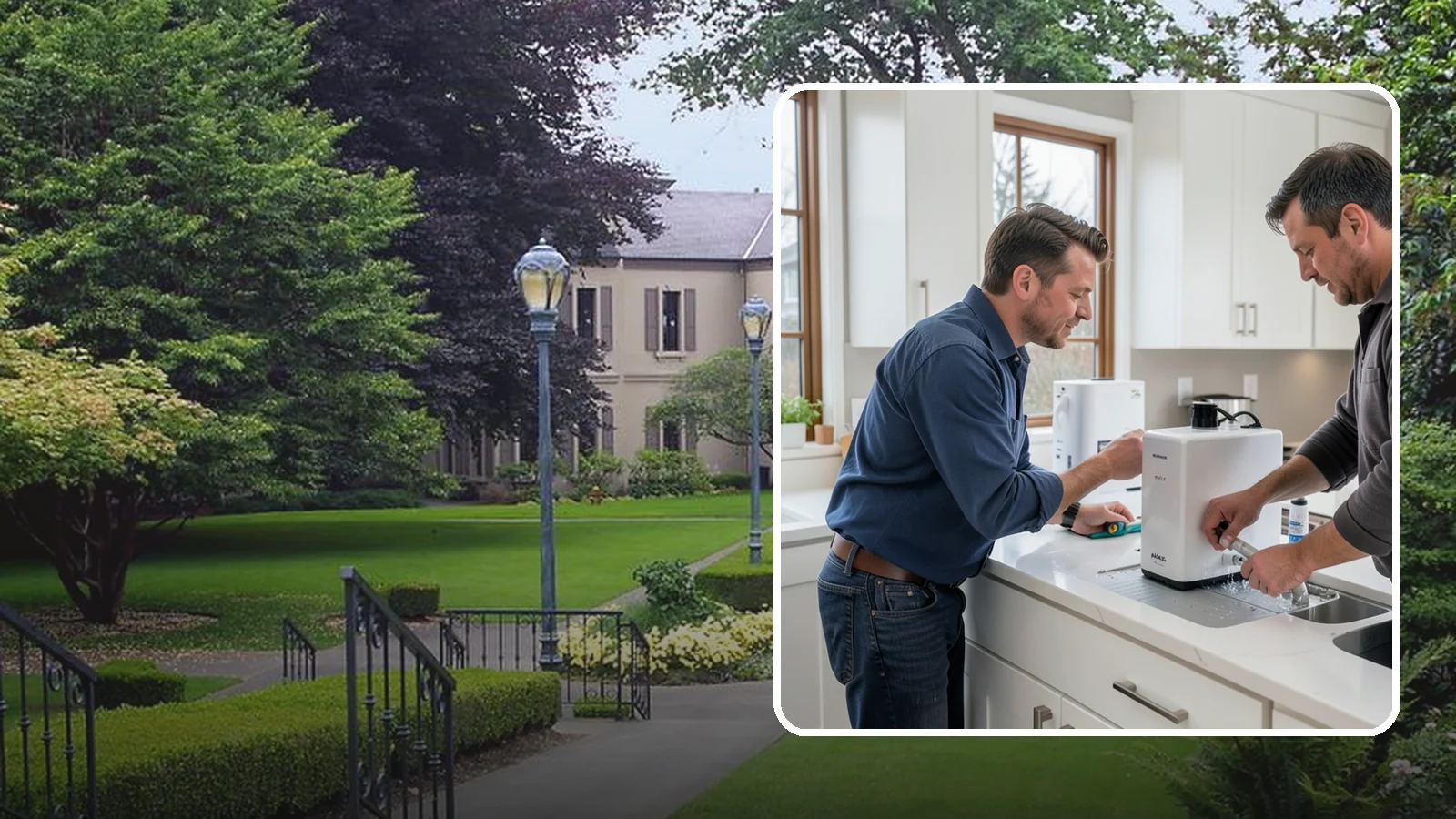 Instant Hot Water Installation in Woodinville, King County, WA - Installing an under-sink instant hot water dispenser for near-boiling water on demand at the tap.