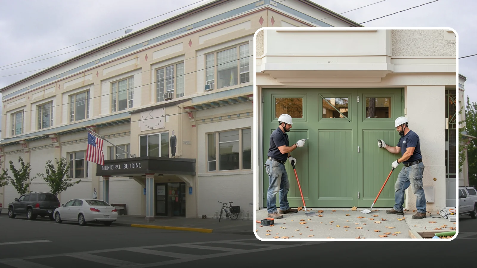 Insulated Garage Door Installation in Anacortes, Skagit County, WA - Installing an insulated garage door that keeps the space warmer, quieter, and more efficient through Northwest winters.