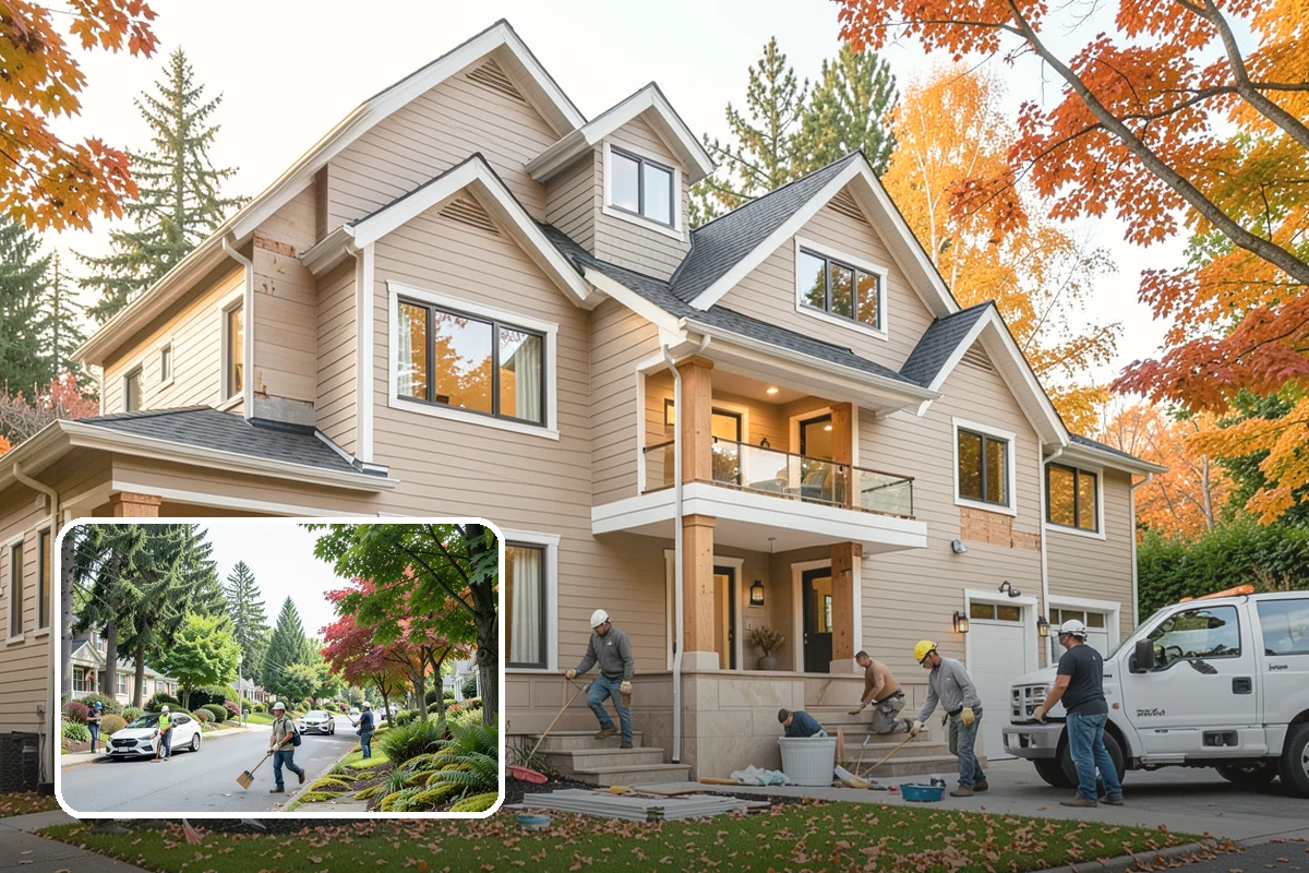 Insulated Garage Door Installation in Beaux Arts Village, King County, WA - Warmer, more comfortable garage in winter