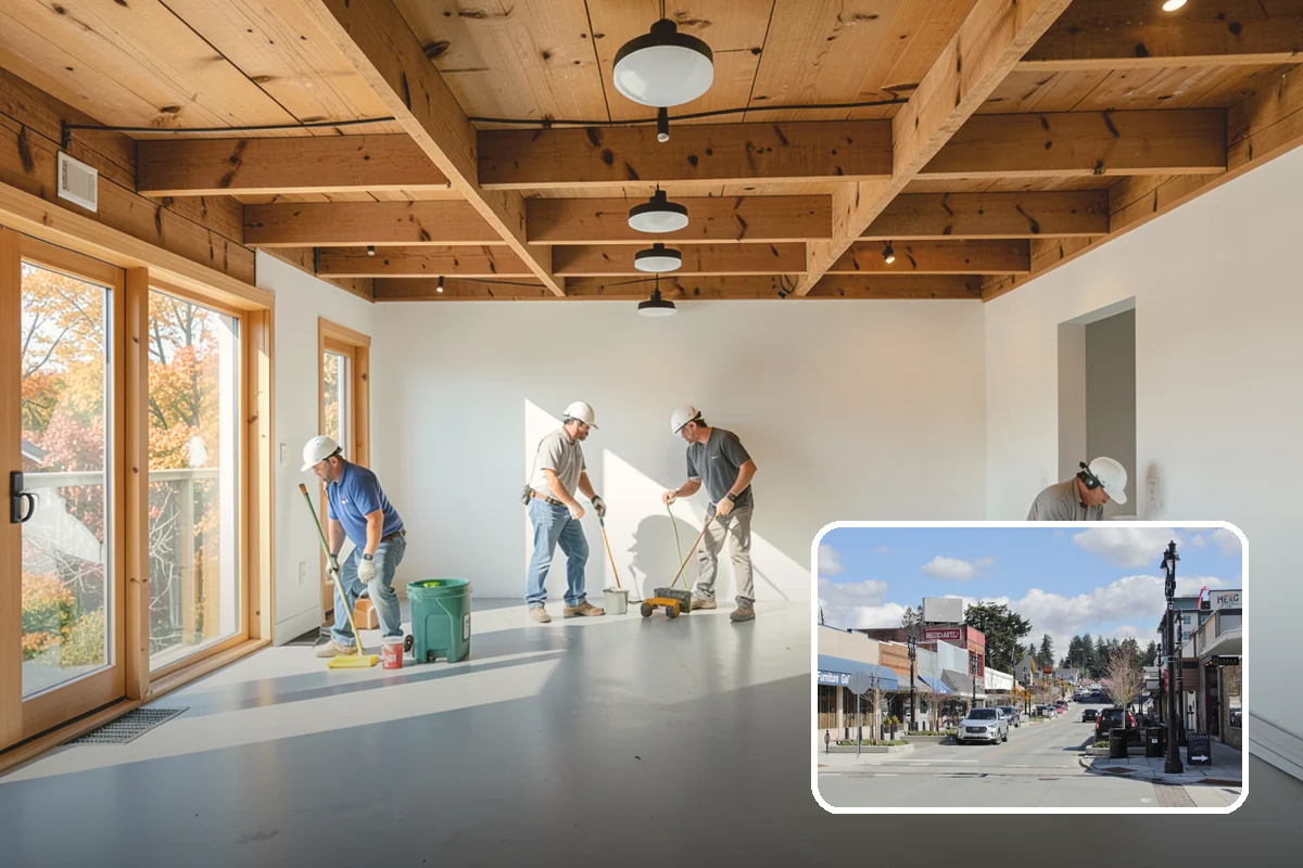 Insulated Garage Door Installation in Bothell, King County, WA - Warmer, more comfortable garage in winter