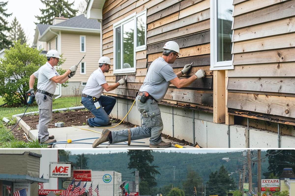 Insulated Garage Door Installation in Carnation, King County, WA - Installing before winter maximizes the comfort and efficiency benefit through the cold, damp months.