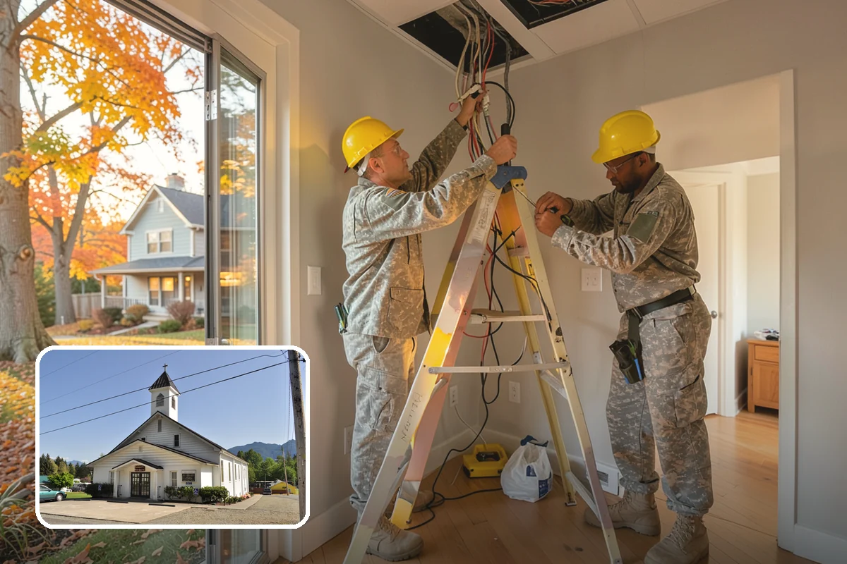 Insulated Garage Door Installation in Concrete, Skagit County, WA - Warmer, more comfortable garage in winter