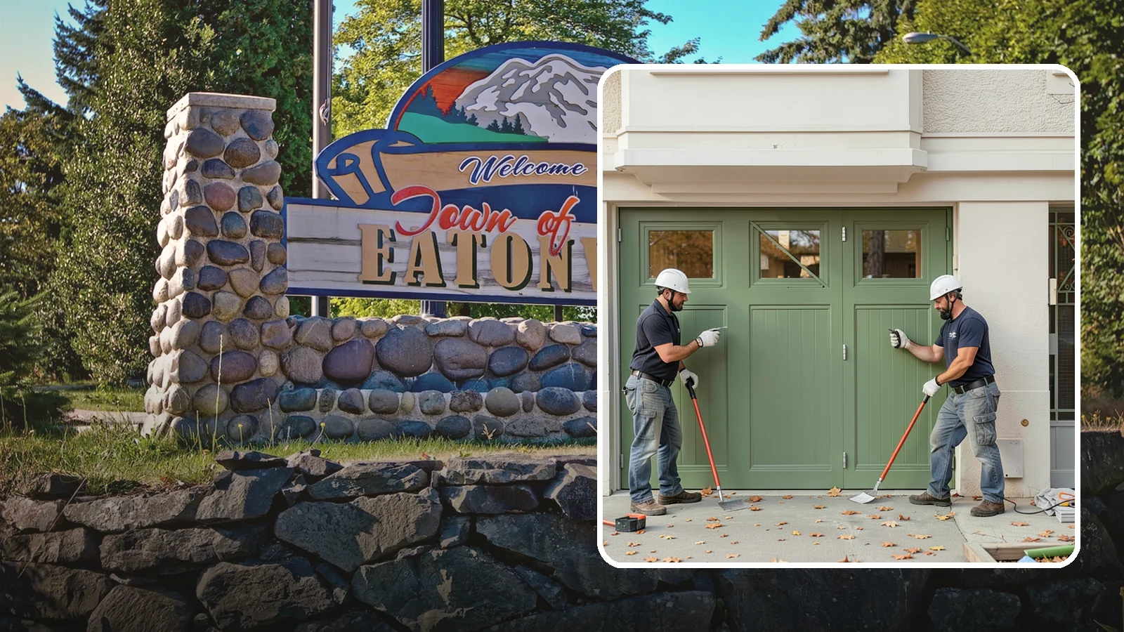 Insulated Garage Door Installation in Eatonville, Pierce County, WA - Installing an insulated garage door that keeps the space warmer, quieter, and more efficient through Northwest winters.