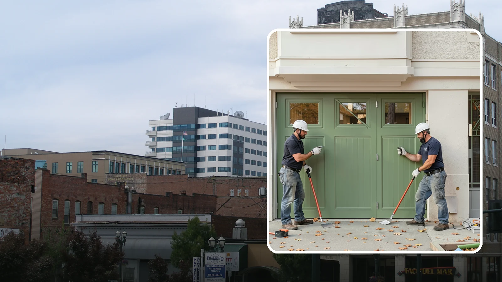 Insulated Garage Door Installation in Everett, Snohomish County, WA - Installing an insulated garage door that keeps the space warmer, quieter, and more efficient through Northwest winters.