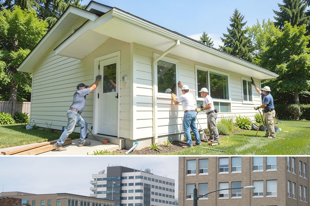 Insulated Garage Door Installation in Everett, Snohomish County, WA - Installing before winter maximizes the comfort and efficiency benefit through the cold, damp months.