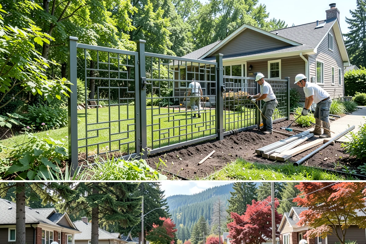 Insulated Garage Door Installation in Hunts Point, King County, WA - Installing before winter maximizes the comfort and efficiency benefit through the cold, damp months.