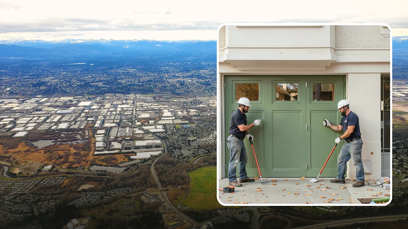 Insulated Garage Door Installation in Kent, King County, WA - Installing an insulated garage door that keeps the space warmer, quieter, and more efficient through Northwest winters.