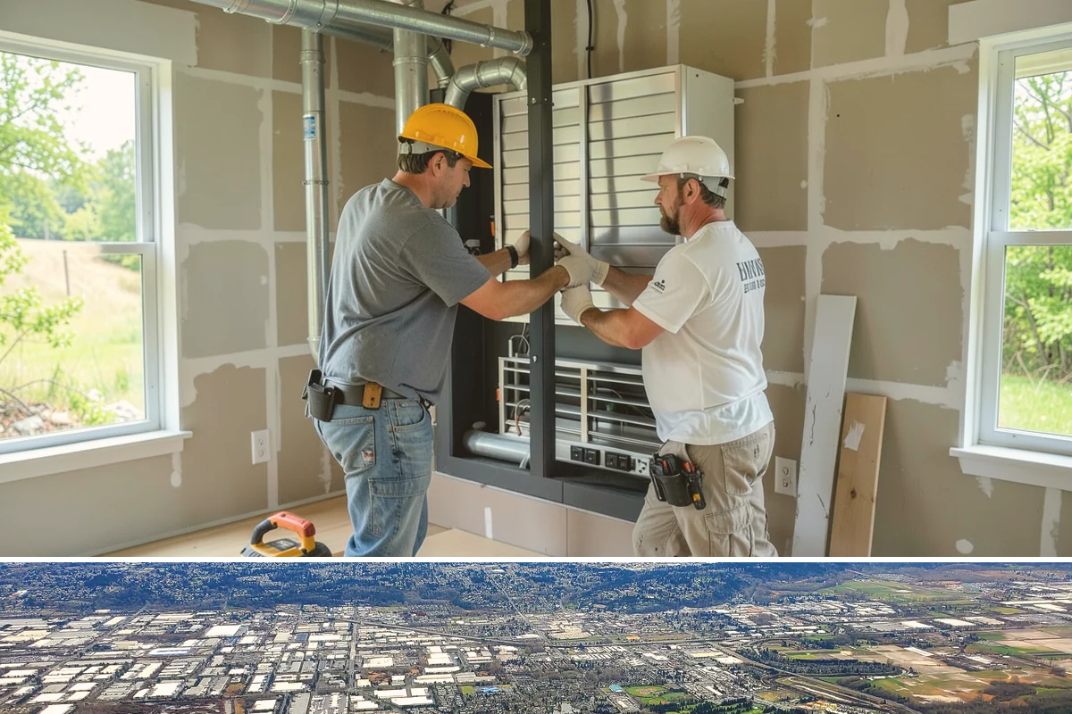 Insulated Garage Door Installation in Kent, King County, WA - Installing before winter maximizes the comfort and efficiency benefit through the cold, damp months.