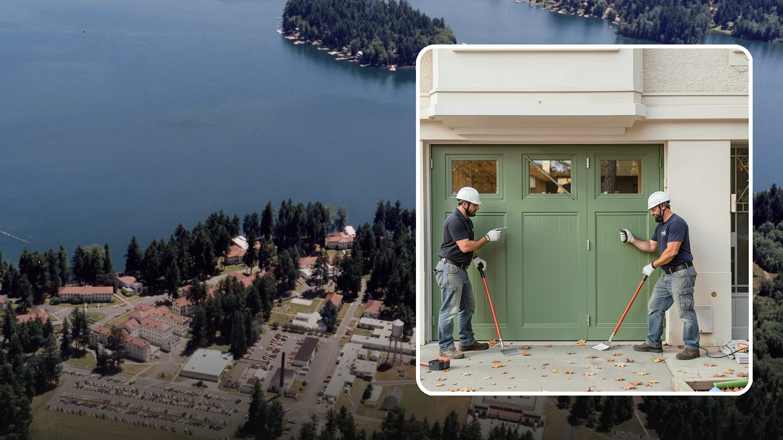 Insulated Garage Door Installation in Lakewood, Pierce County, WA - Installing an insulated garage door that keeps the space warmer, quieter, and more efficient through Northwest winters.