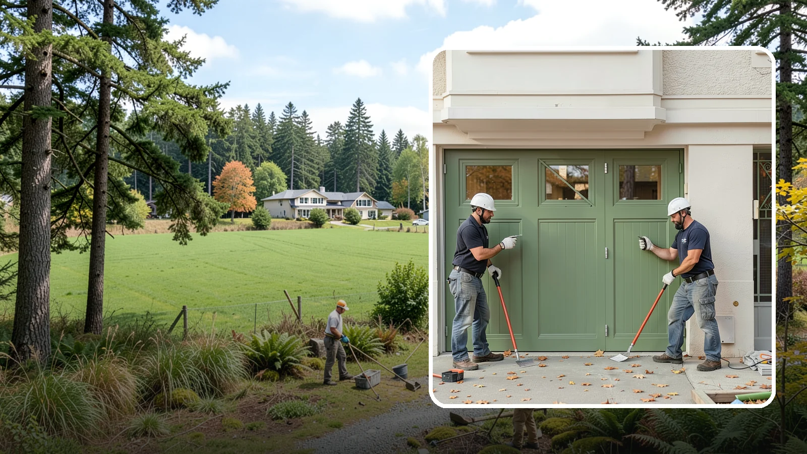 Insulated Garage Door Installation in Lyman, Skagit County, WA - Installing an insulated garage door that keeps the space warmer, quieter, and more efficient through Northwest winters.