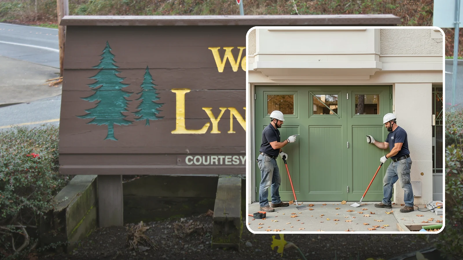 Insulated Garage Door Installation in Lynnwood, Snohomish County, WA - Installing an insulated garage door that keeps the space warmer, quieter, and more efficient through Northwest winters.