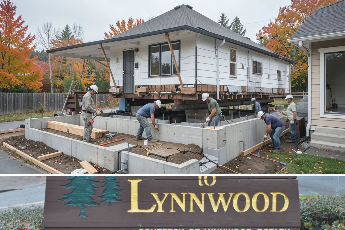 Insulated Garage Door Installation in Lynnwood, Snohomish County, WA - Installing before winter maximizes the comfort and efficiency benefit through the cold, damp months.