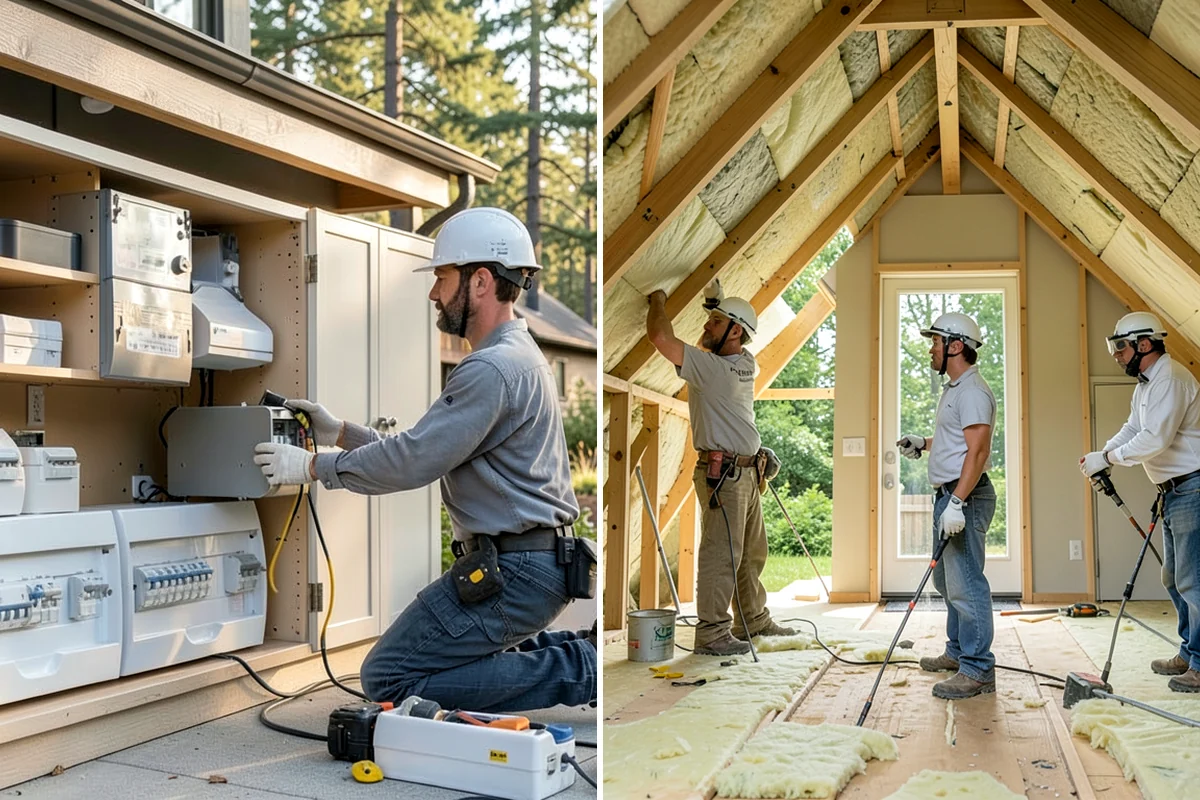 Insulated Garage Door Installation in Maple Valley, King County, WA - Assess the garage use and select the R-value
