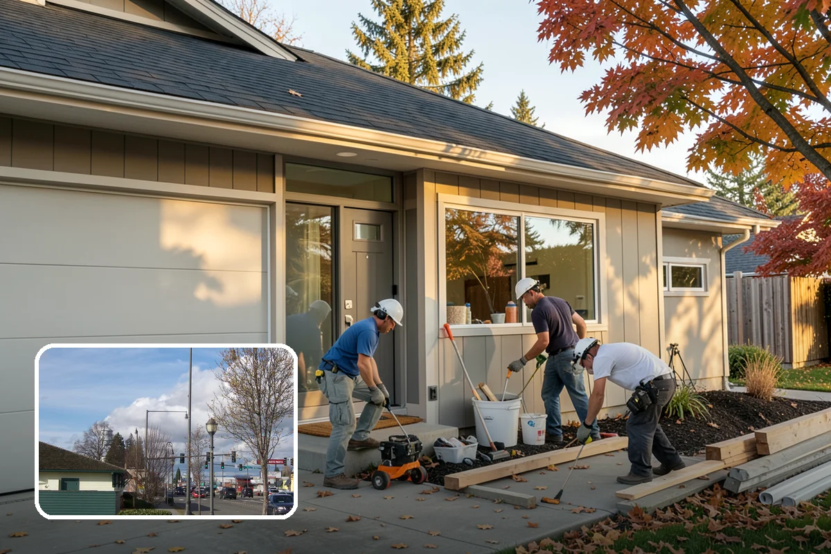Insulated Garage Door Installation in Marysville, Snohomish County, WA - Warmer, more comfortable garage in winter