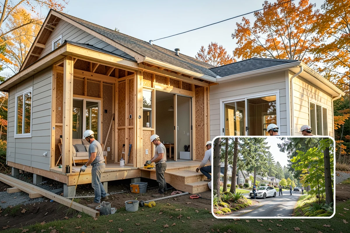 Insulated Garage Door Installation in Normandy Park, King County, WA - Warmer, more comfortable garage in winter