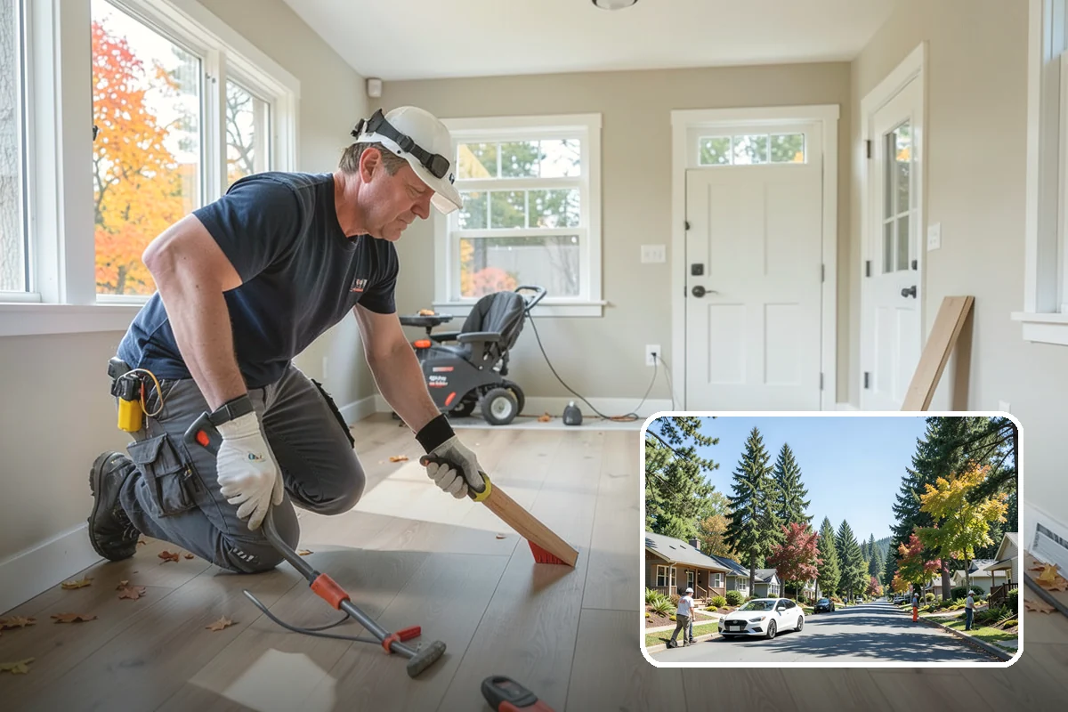 Insulated Garage Door Installation in Orting, Pierce County, WA - Warmer, more comfortable garage in winter