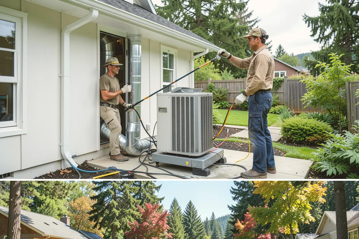 Insulated Garage Door Installation in Orting, Pierce County, WA - Installing before winter maximizes the comfort and efficiency benefit through the cold, damp months.