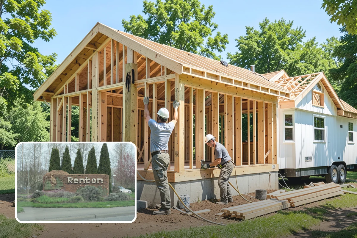 Insulated Garage Door Installation in Renton, King County, WA - Warmer, more comfortable garage in winter