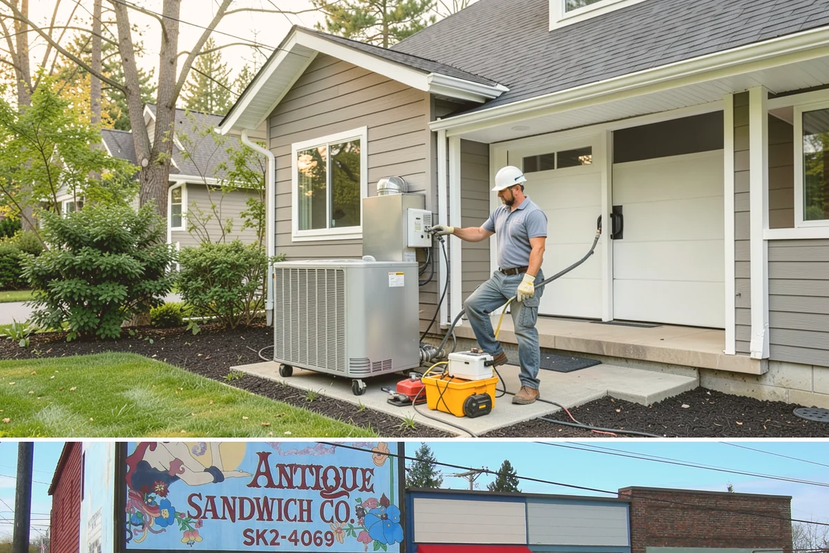 Insulated Garage Door Installation in Ruston, Pierce County, WA - Installing before winter maximizes the comfort and efficiency benefit through the cold, damp months.