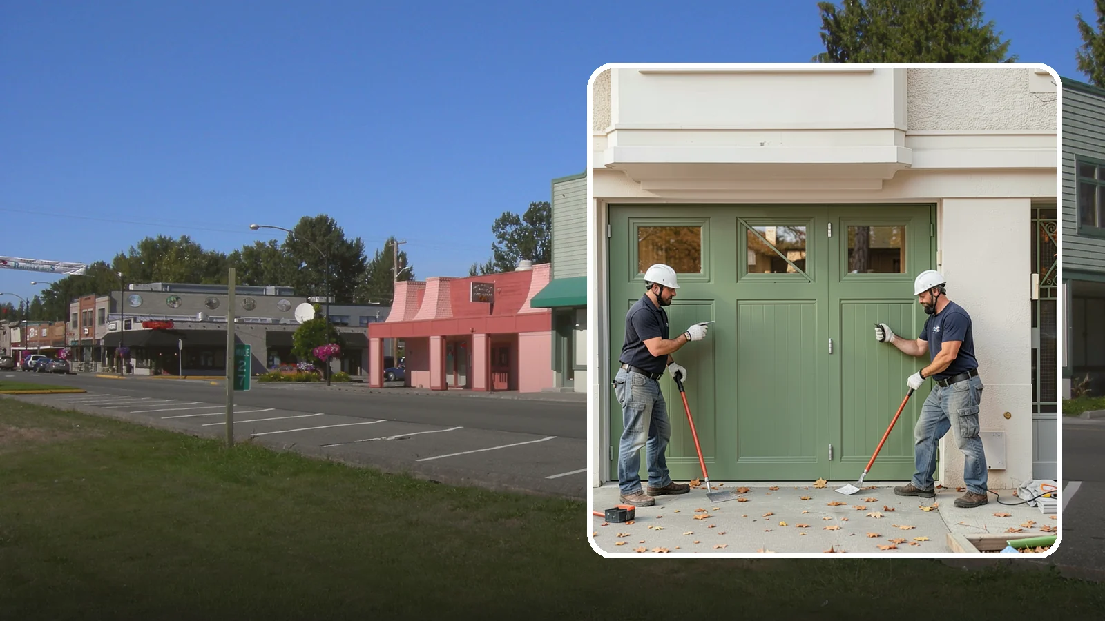 Insulated Garage Door Installation in Snoqualmie, King County, WA - Installing an insulated garage door that keeps the space warmer, quieter, and more efficient through Northwest winters.