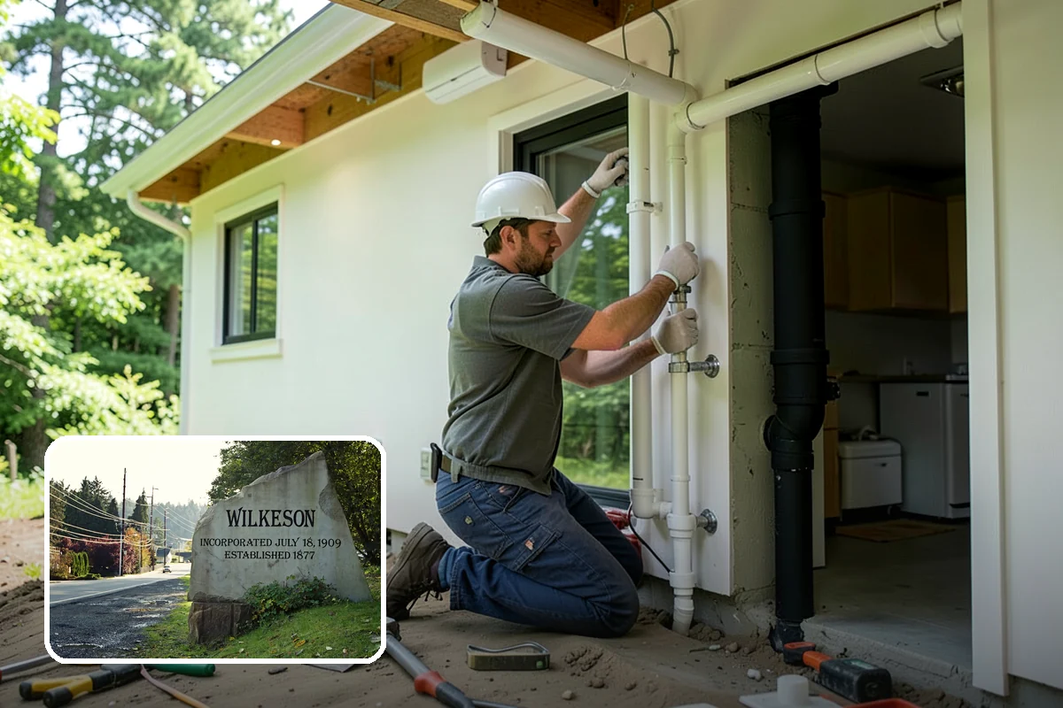 Insulated Garage Door Installation in Wilkeson, Pierce County, WA - Warmer, more comfortable garage in winter