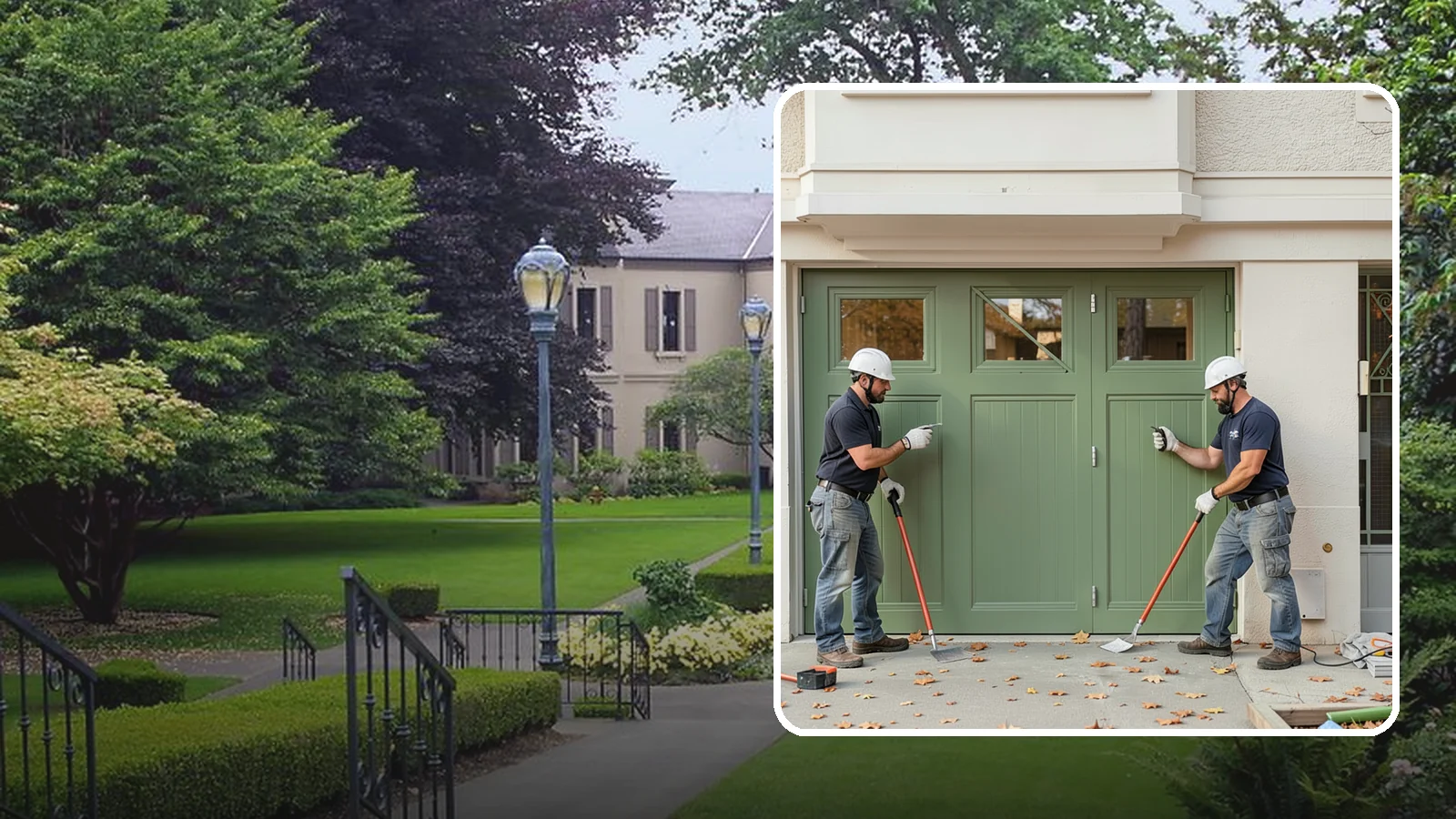 Insulated Garage Door Installation in Woodinville, King County, WA - Installing an insulated garage door that keeps the space warmer, quieter, and more efficient through Northwest winters.