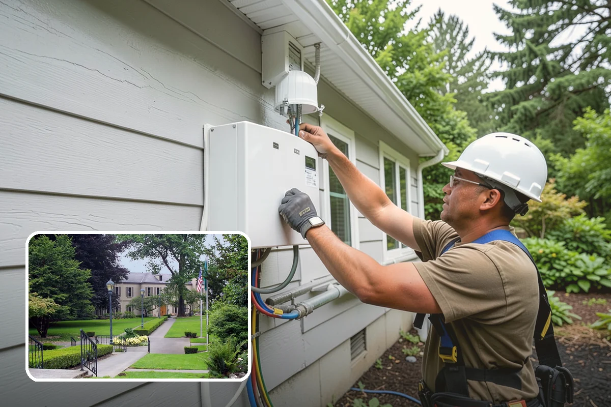 Insulated Garage Door Installation in Woodinville, King County, WA - Warmer, more comfortable garage in winter